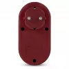 ENTAC adaptador de tomada com 2x USB-A bordeaux