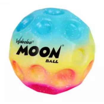 Waboba Moon Ball Gradient - Bola saltitante de espuma PU com superfície craterada, altura de salto até 30 m