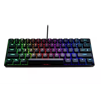 Teclado de gaming SureFire KingPin M1 USB QWERTY US Inglês preto
