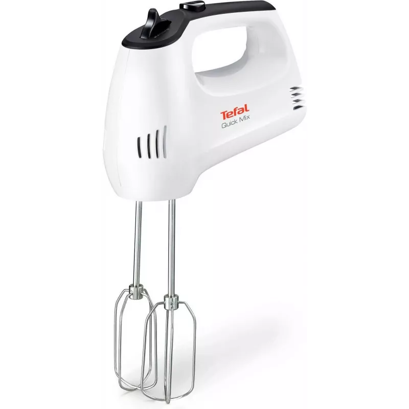 Batedeira de mão TEFAL HT3101 QuickMix, 300 W, 5 velocidades, Turbo, branco