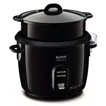 Panela de arroz TEFAL Classic 2 5L 600W preta RK103811