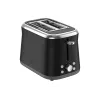Torradeira TEFAL TT7208E0 Collection Retro 850 W 2 ranhuras aço inoxidável preta