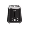 Torradeira TEFAL TT7208E0 Collection Retro 850 W 2 ranhuras aço inoxidável preta