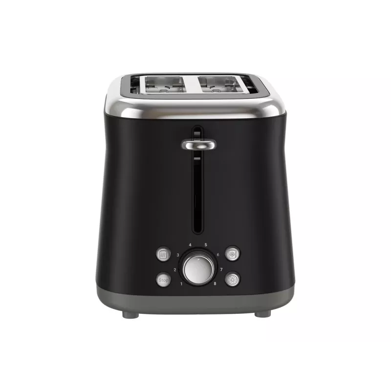 Torradeira TEFAL TT7208E0 Collection Retro 850 W 2 ranhuras aço inoxidável preta