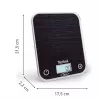 Balança de cozinha TEFAL BC50D2V0 Optiss - LCD digital, capacidade 5 kg, preta