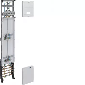 Quadro de contadores completo Hager universZ 2 ZP 1 campo 1350mm NRW SH MV N-Sachsen (ZH53X3T)