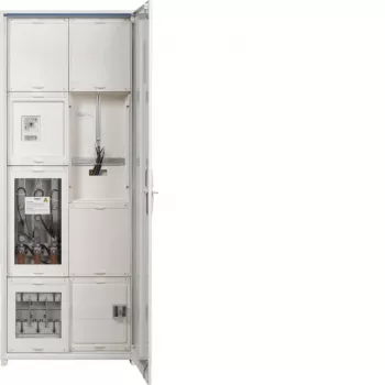 Hager universZ FP92W8N armário de medição com transformador 1400x550x205 mm montagem saliente IP44 branco