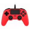 NACON PS4OFCPADRED Comando Compacto para Jogos PS4 Vermelho