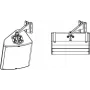 NEXO VNI-WM380 suporte de parede para coluna P15 380 mm incl. 2x