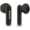 Guess 4G Metal Logo auriculares Bluetooth True Wireless Stereo com estojo de carregamento (preto)