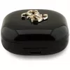 Guess 4G Metal Logo auriculares Bluetooth True Wireless Stereo com estojo de carregamento (preto)