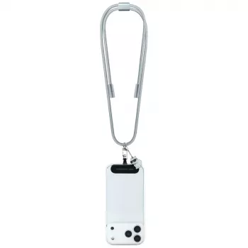 Correia de Ombro Karl Lagerfeld Crossbody Strap Choupette Charm - Correia Universal para Telemóvel / Cabo USB-C para USB-C 1,5 m (Cinzento)
