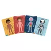 Janod Corpo Humano Conjunto de Puzzles Educativos de 50, 75 e 100 Peças