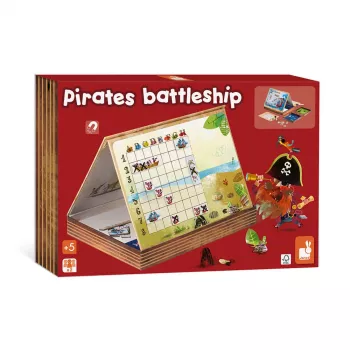 Janod Conjunto de Brinquedos de Banho Barcos - 3 Barcos de Borracha Natural para Crianças Pequenas