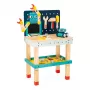 Janod Brico'Kids Robô Bancada de Trabalho Magnética de Madeira Brinquedo para Crianças a partir de 3 Anos - 40 Peças
