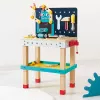 Janod Brico'Kids Robô Bancada de Trabalho Magnética de Madeira Brinquedo para Crianças a partir de 3 Anos - 40 Peças
