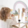 Janod Little Miss Unicorn Conjunto de Beleza de Faz de Conta com 10 Acessórios 3+