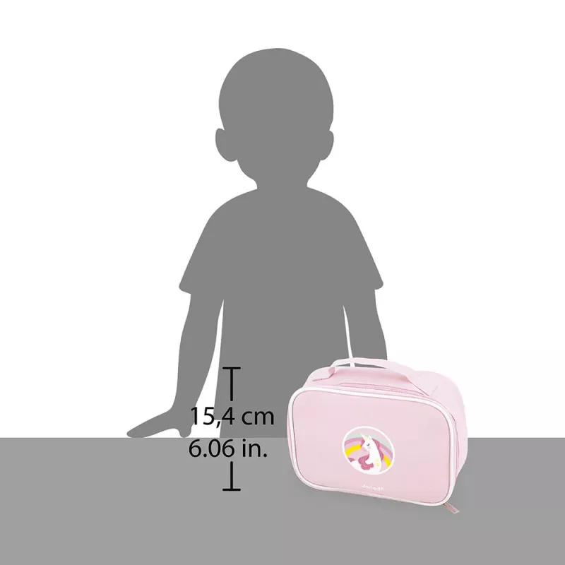 Janod Little Miss Unicorn Conjunto de Beleza de Faz de Conta com 10 Acessórios 3+