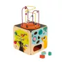 Janod Grande Cubo de Atividades Educativo com Labirinto de Contas J08256
