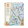 Janod Conjunto de Bricolage Criativo Scoubidou Filofun Ornamentos 7+