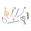 Janod Conjunto de Bricolage Criativo Scoubidou Filofun Ornamentos 7+