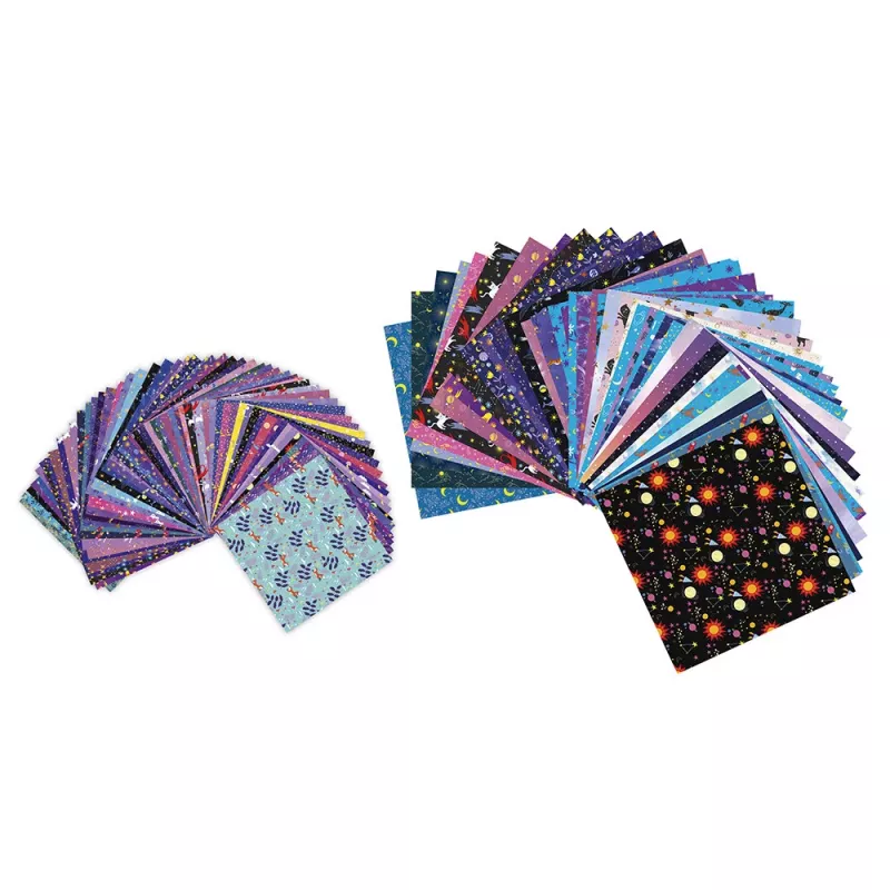 Janod Kit de Criação de Origami Constelações 200 Folhas 7+