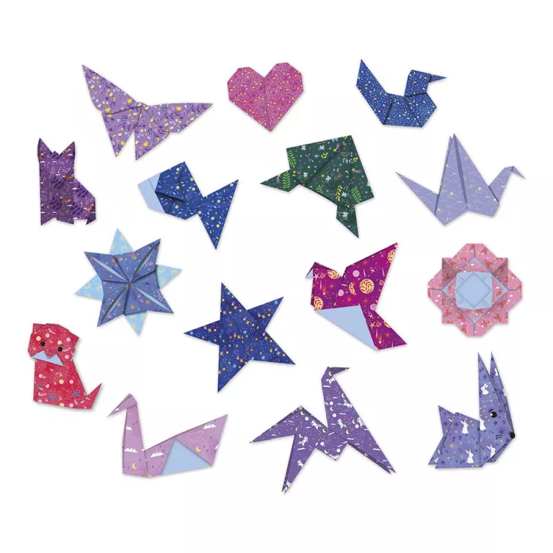 Janod Kit de Criação de Origami Constelações 200 Folhas 7+