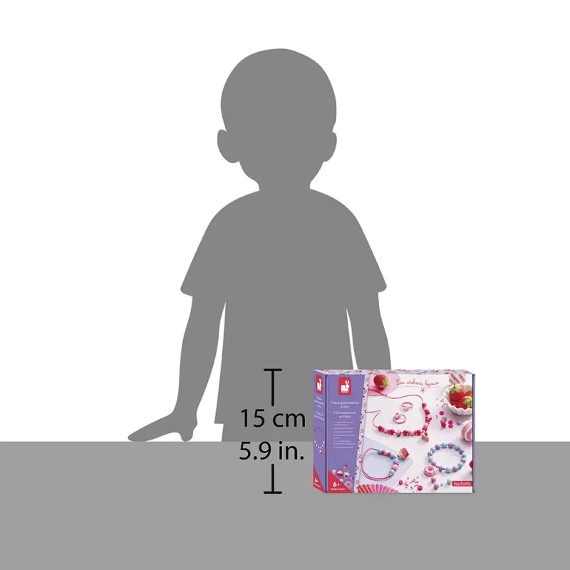 Janod Conjunto DIY de Criação de Joias Doces & Rebucados 6+