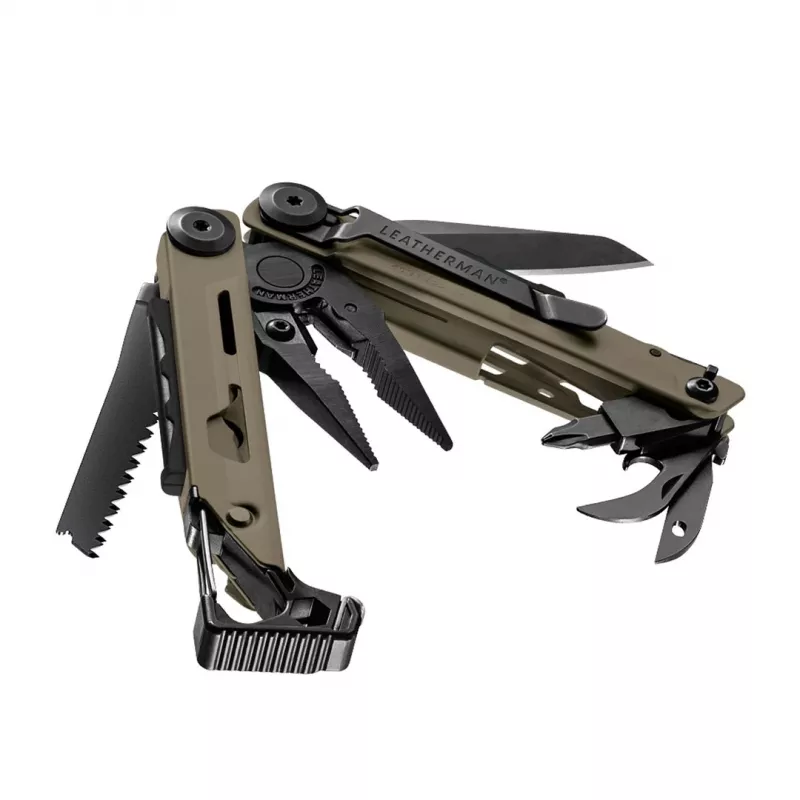 Leatherman SIGNAL multi-ferramenta alicate, 19 ferramentas, preto e tan