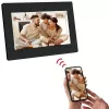 AGFAPHOTO APF700 moldura digital Wi-Fi de 7 polegadas com 32 GB de memória, ecrã tátil IPS-LCD, sensor de movimento, rotação automática, preto
