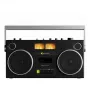 WeAreRewind Curtis leitor de cassetes portátil com Bluetooth preto