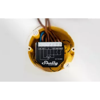 Shelly Wave Shutter LR Controller - Z-Wave Plus v2 controlador de motor de estore
