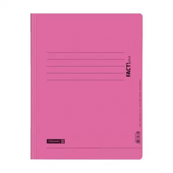 BRUNNEN FACT!plus Ficheiro de relatório em cartão Rosa DIN A4