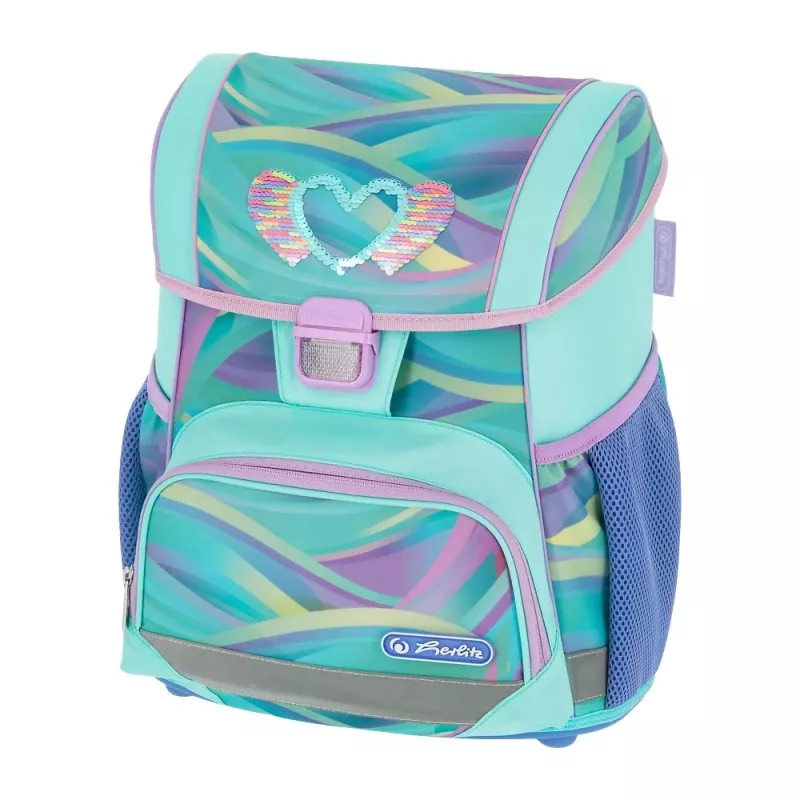 Conjunto de mochila escolar Herlitz Loop Plus Minty Love