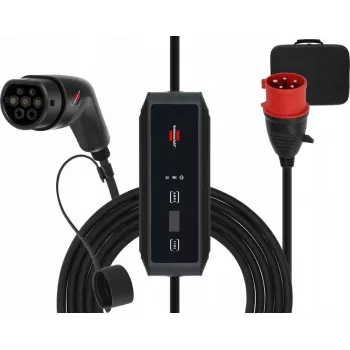 Brennenstuhl Carregador EV Portátil Type 2 CEE 11 kW com Cabo de 8 m