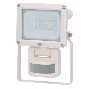 Brennenstuhl projetor LED JARO 1060 P com sensor de movimento por infravermelhos, 10W, 1060lm, branco luz do dia 6500K, IP65, IK08, montagem na parede, cabo de 1m