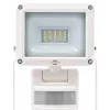 Brennenstuhl projetor LED JARO 1060 P com sensor de movimento por infravermelhos, 10W, 1060lm, branco luz do dia 6500K, IP65, IK08, montagem na parede, cabo de 1m