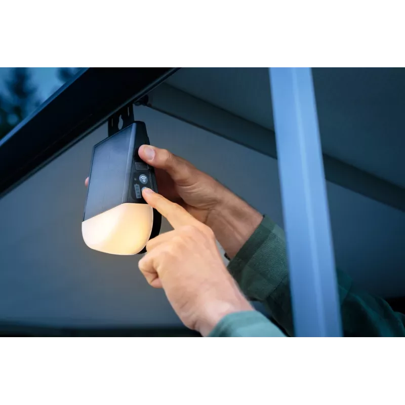 Brennenstuhl Candeeiro Exterior LED Solar com Bateria KL 300 AS com Adaptador de Keder