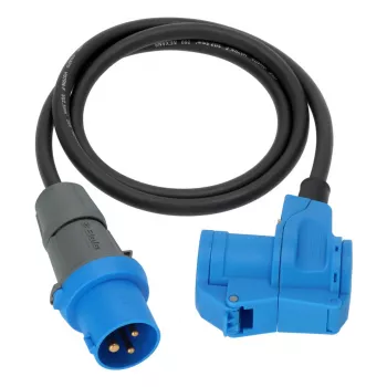 Brennenstuhl cabo adaptador CEE 230V 16A 1,5m H07RN-F 3G2.5 preto