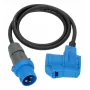 Brennenstuhl cabo adaptador CEE 230V 16A 1,5m H07RN-F 3G2.5 preto