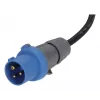 Brennenstuhl cabo adaptador CEE 230V 16A 1,5m H07RN-F 3G2.5 preto