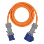 Brennenstuhl 1167650405 extensão elétrica azul cinzento laranja 5 m H07RN-F 3G 2,5 mm²