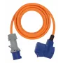 Brennenstuhl 1167650303 extensão elétrica CEE Camping azul, preto, cinzento, laranja 3 m H07RN-F 3G 2.5 mm²