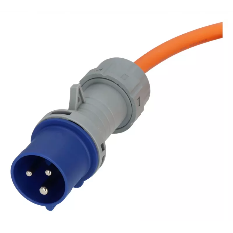 Brennenstuhl 1167650303 extensão elétrica CEE Camping azul, preto, cinzento, laranja 3 m H07RN-F 3G 2.5 mm²