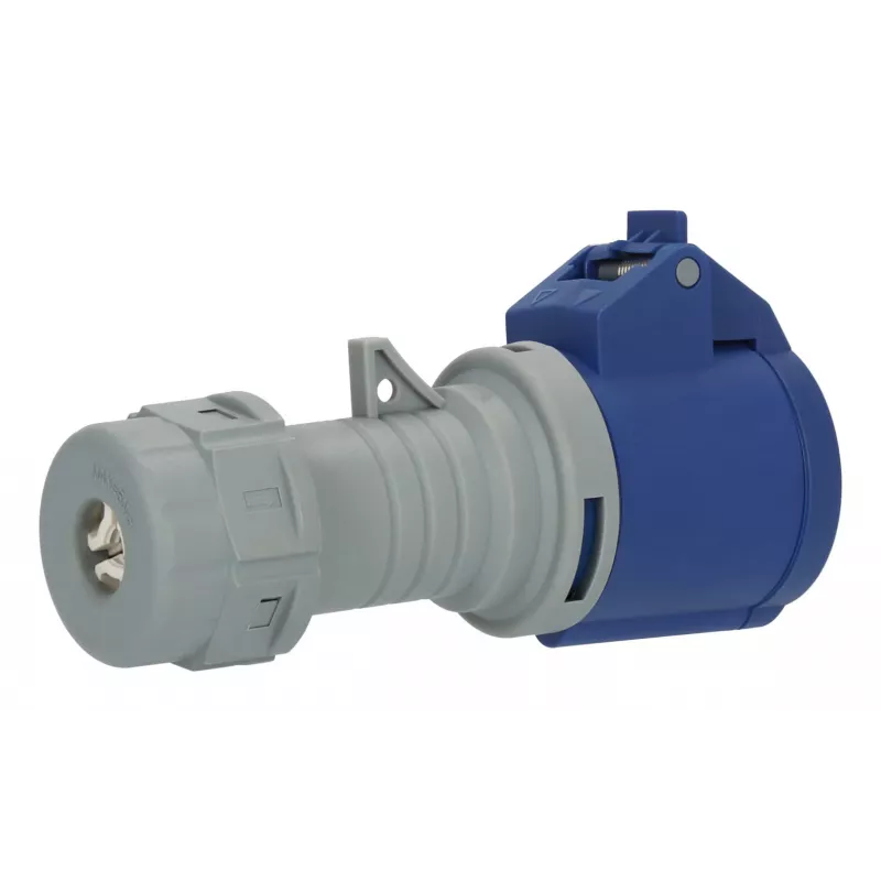 Conector fêmea CEE Brennenstuhl 230 V 16 A IP44 azul 1 unid.