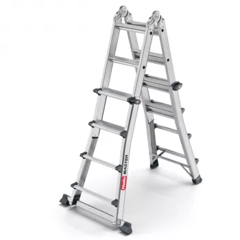 Escadote multiusos Hailo Master M100 4 x 4 degraus