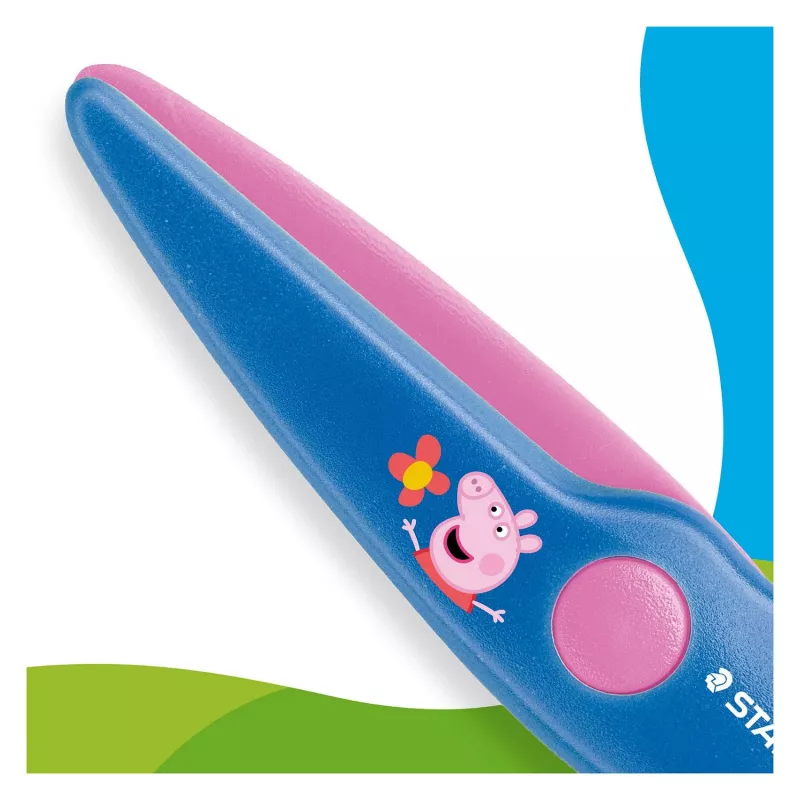Tesoura de segurança infantil STAEDTLER Noris Junior Peppa Pig 130 mm