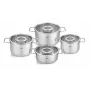 Conjunto de panelas Fissler Pure Collection 4 peças