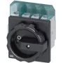 Siemens 3LD22031TL51 Interruptor Principal 4 Polos 32A 400V 11,5kW Montagem Frontal 4 Furos
