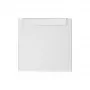 Berker 16268989 Tecla com Campo de Identificação Branco Polar Brilhante